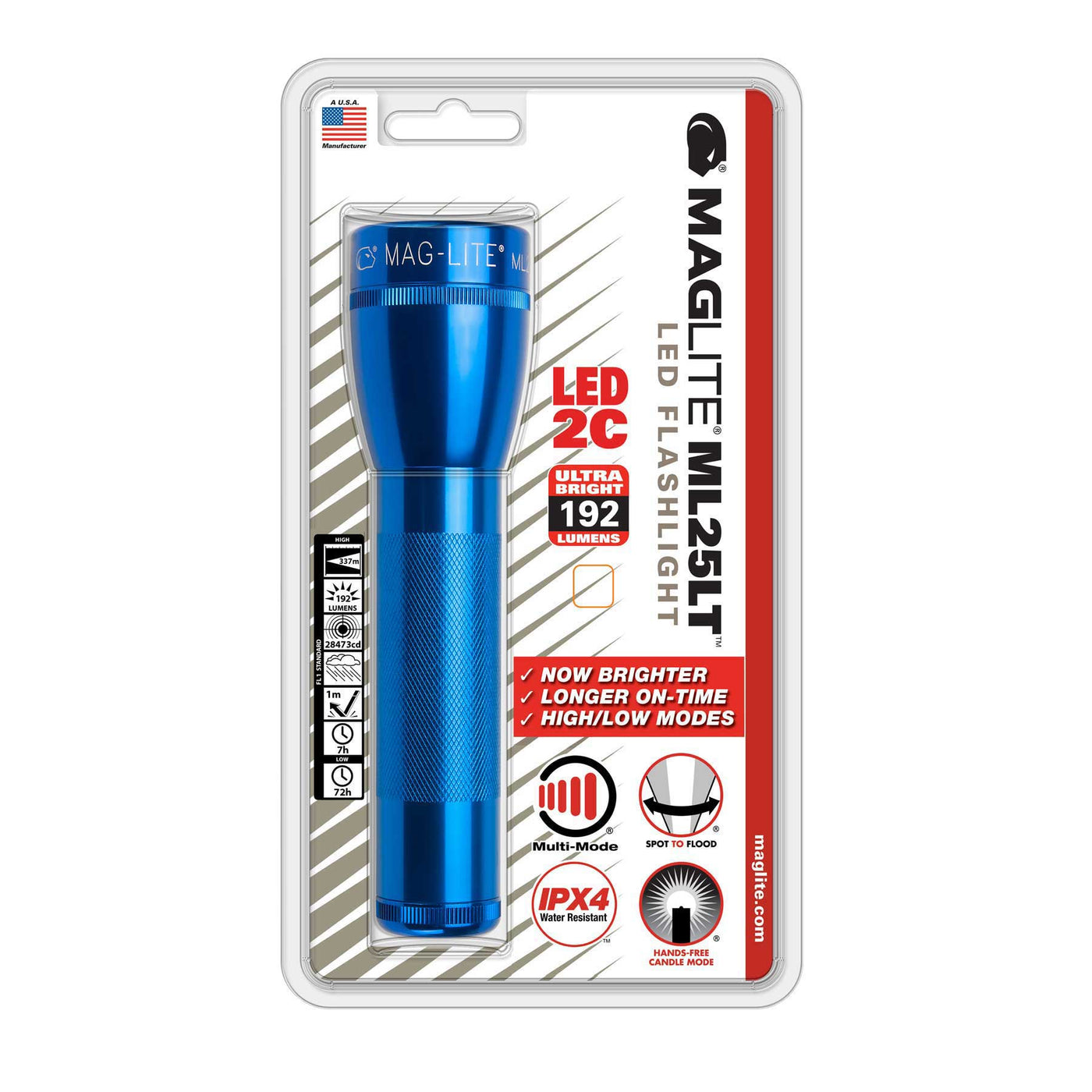 Maglite ML25LT LED 2-Cell C Flashlight