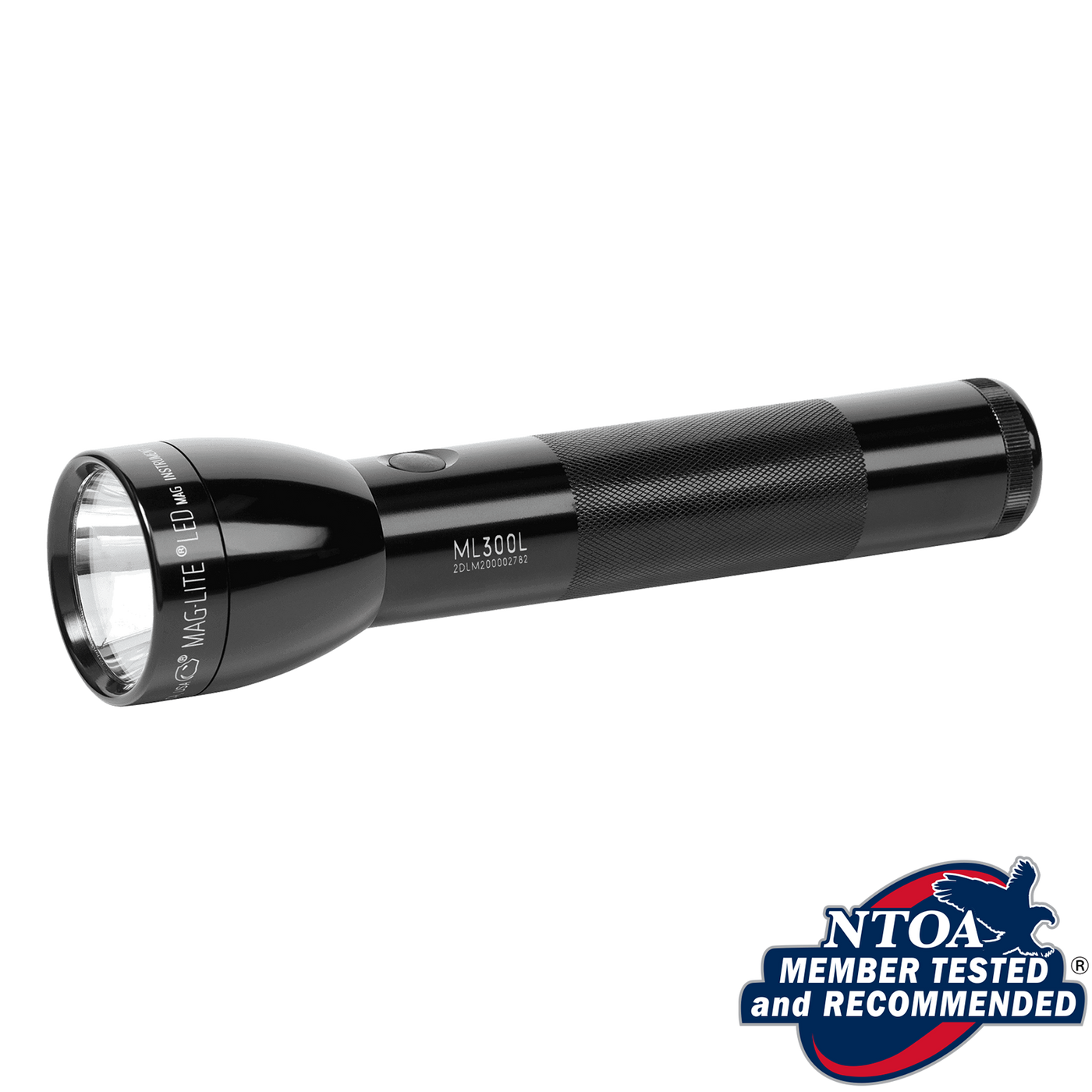 Maglite ML300L 2-Cell LED Flashlight, Black