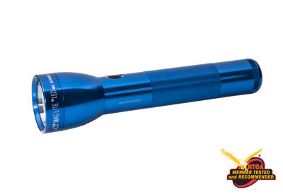 Maglite ML300L 2-Cell LED Flashlight, blue