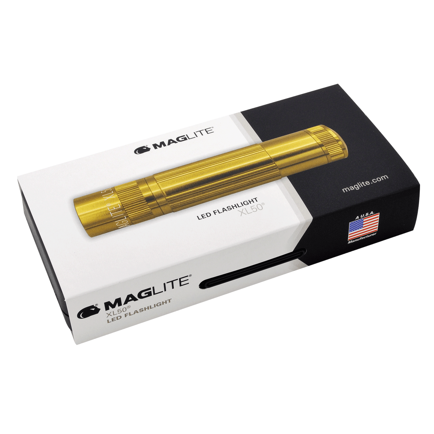 Maglite XL50 LED Pocket Flashlight Gold